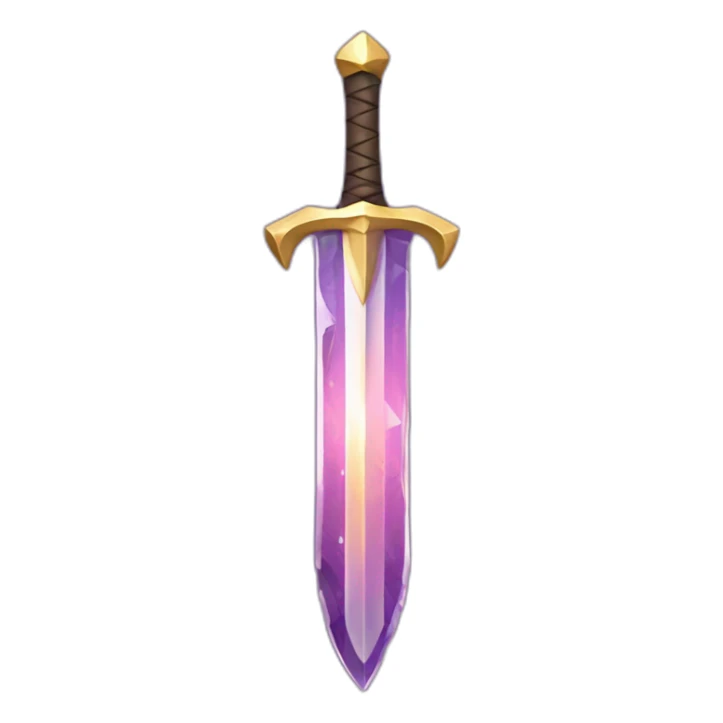 amethyst sword sticker