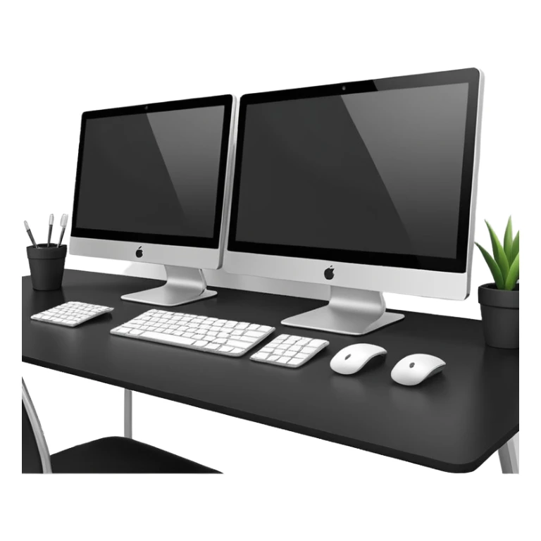 Dual Monitor Setup sticker