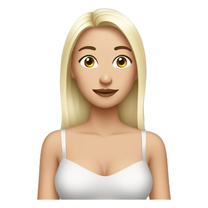 Woman taking mirror pic sticker