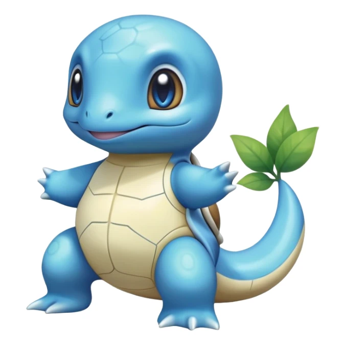 Shiny Exotic Dratini-Squirtle-Chikorita-Hybrid-Creature sticker