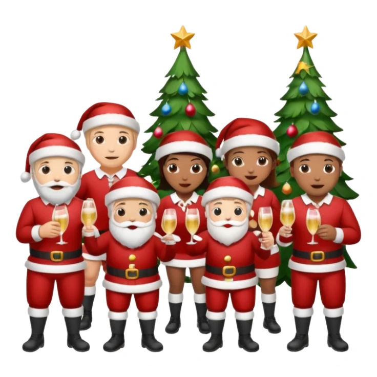 christmas rugby sticker