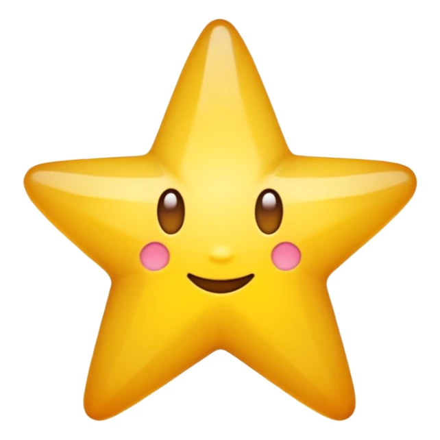 EMOJI DE ESTRELLA PERO SOLO UNA MITAD sticker
