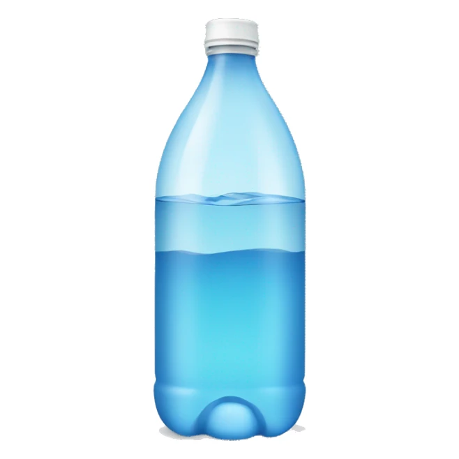 a bottle of water sticker