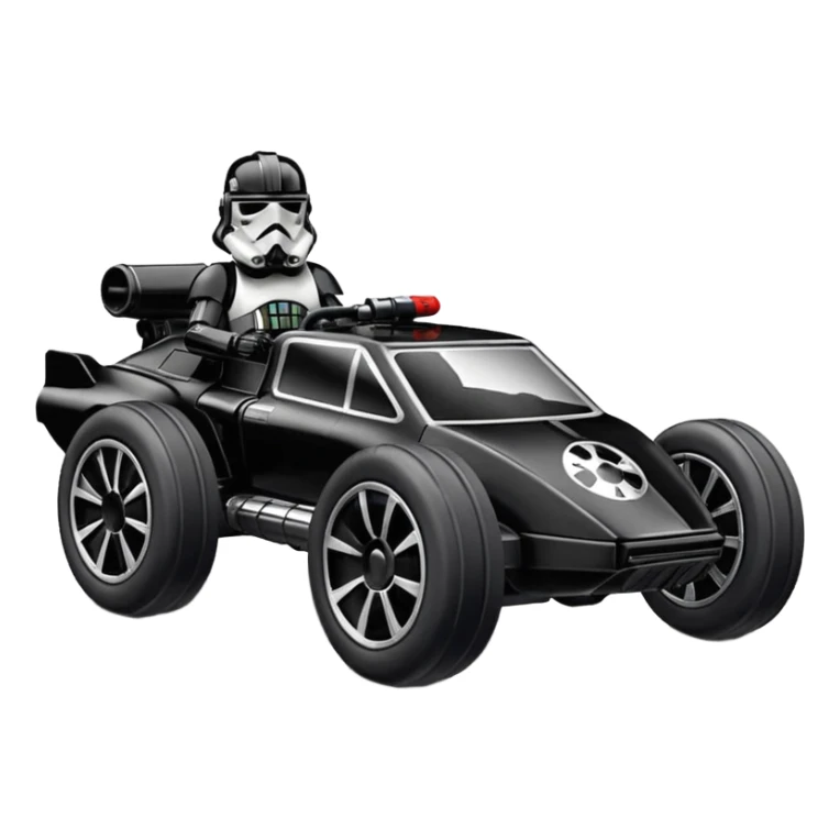 Hot wheel.Star Wars racer verse death trooper. 1car sticker