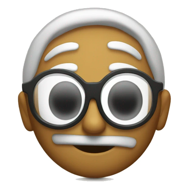 aaemji warig glasses and saying all is good sticker