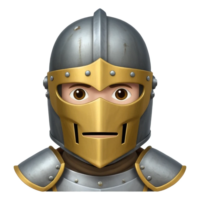 Monty pyton knight with full face covered helmet sticker