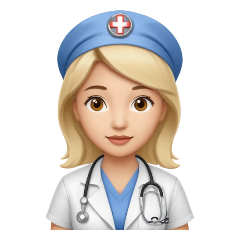 nurse woman sticker