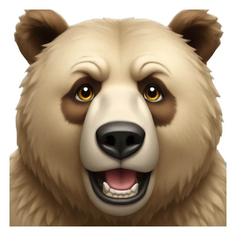 bear realist sticker