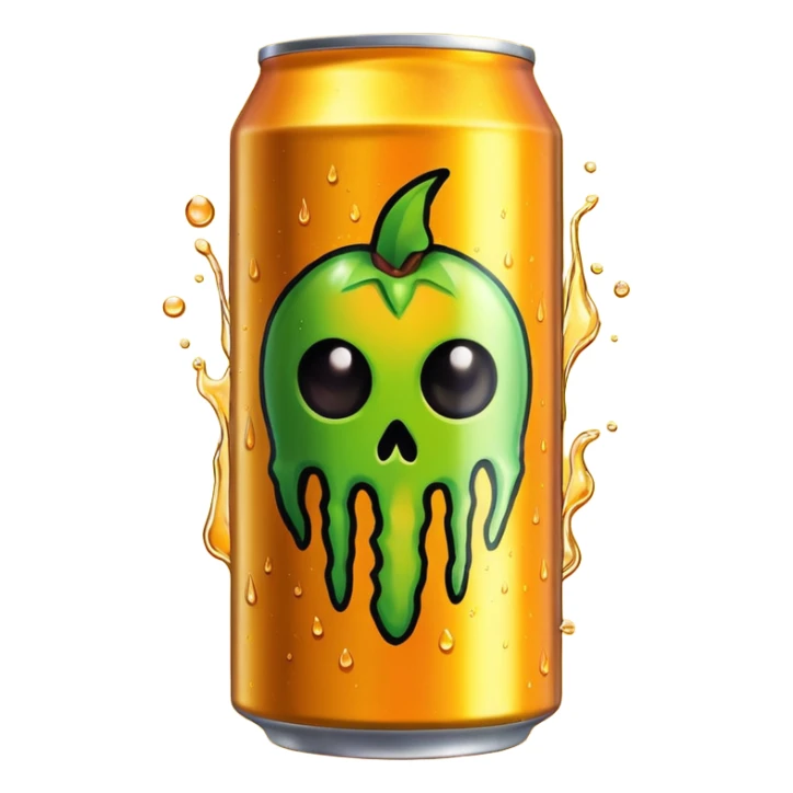 Mango Loco Monster energy drink sticker