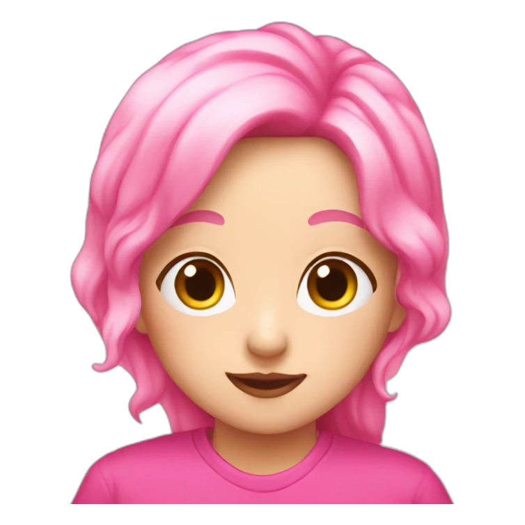 Pink_sweet_Pochita sticker