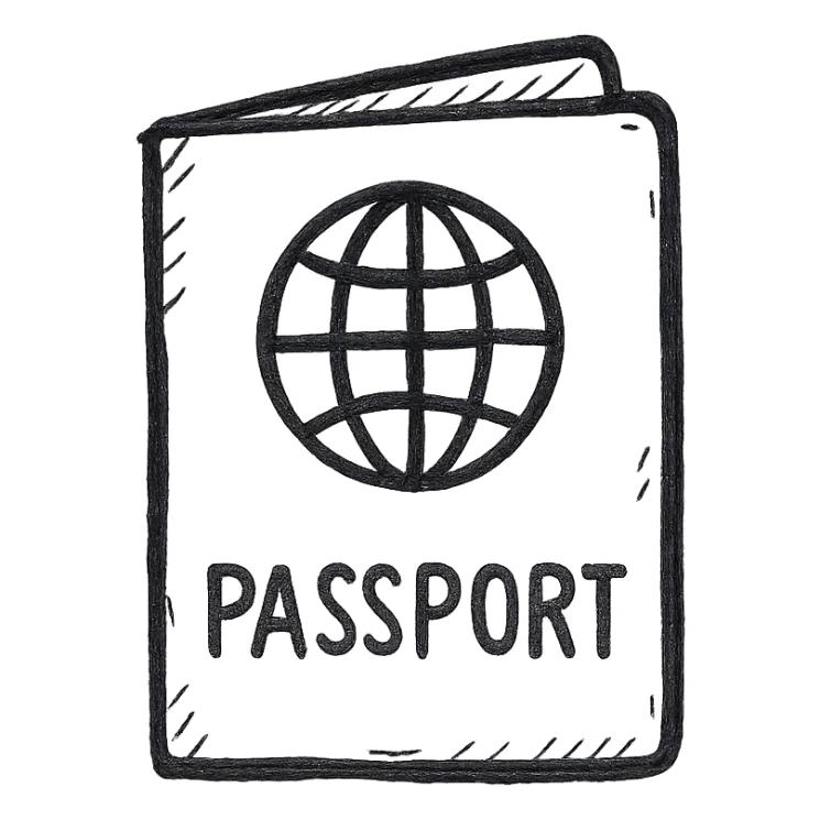 passport sticker
