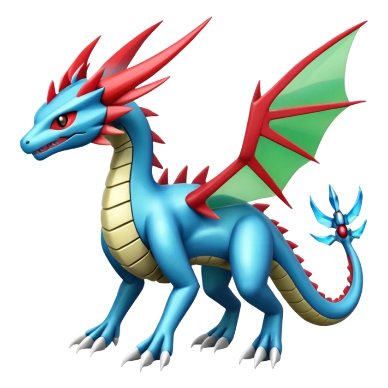 Dialga-Salamence-Zeraora-Flygon-fusion sticker