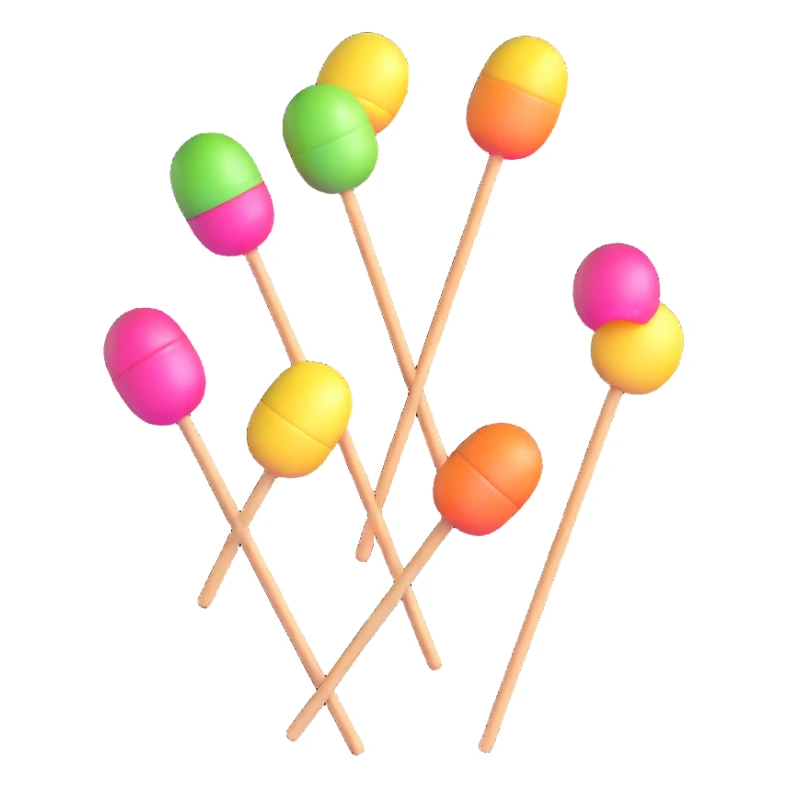 colorful candy sticker