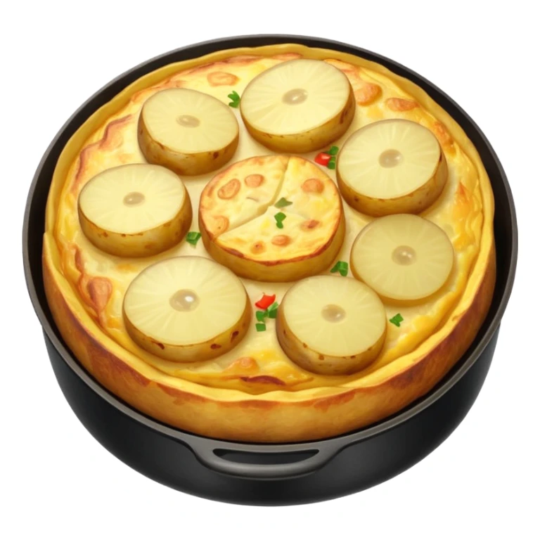 traditional spanish omelette sticker