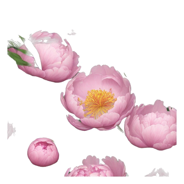 common herbaceous peony sticker