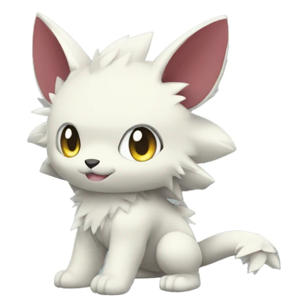 cute cool edgy beautiful shiny pretty Digimon-Fakemon-animal full body sticker