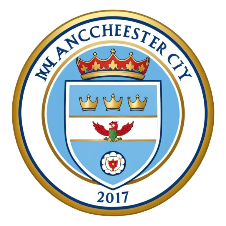 Manchester City badge sticker