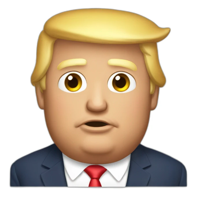 Extrême-fat-donald-trump sticker