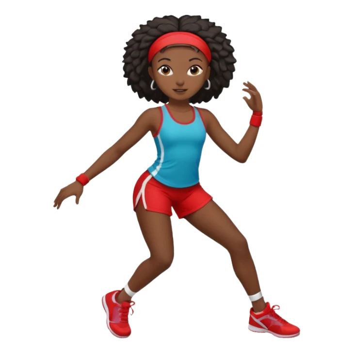 BLACK GIRL DANCING SPORT GEAR sticker
