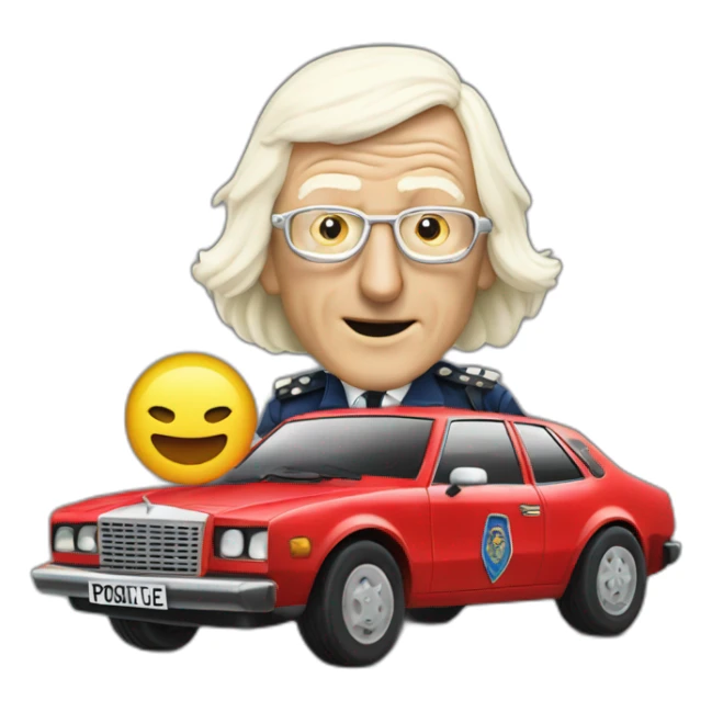 Sir Jimmy Savile police chase nice sticker