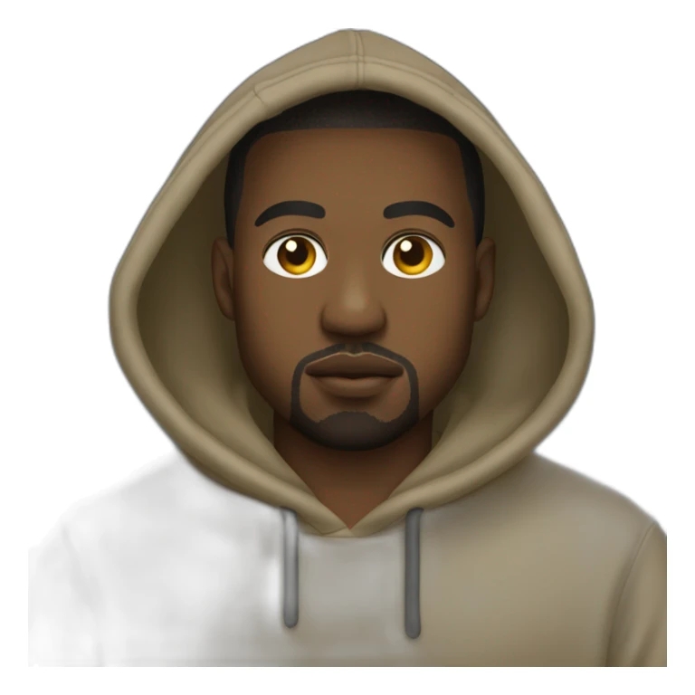 Kanye West takashi hoodie sticker