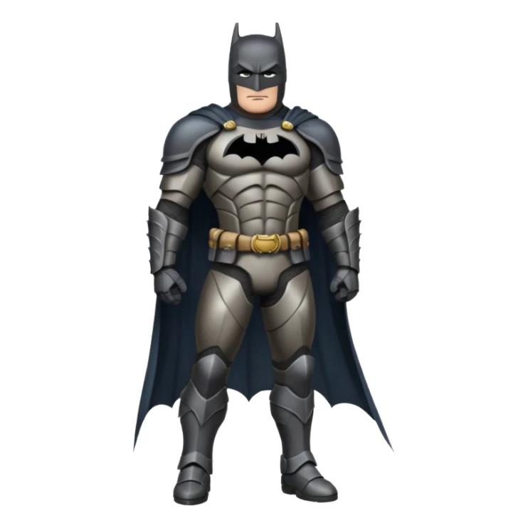 caucasian batman full body armour sticker