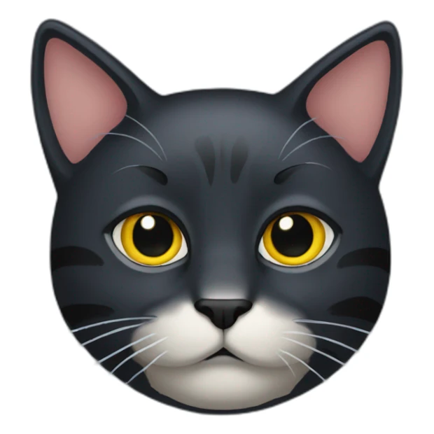 dark-cat sticker
