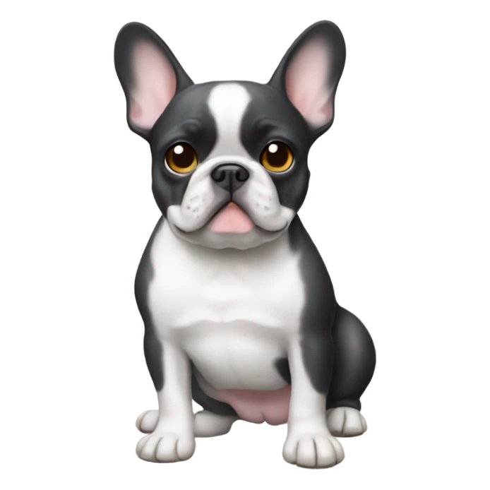 Tab French bulldog  sticker