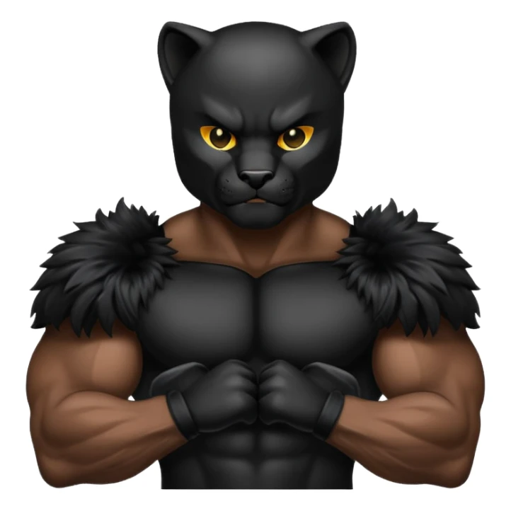 Pantera negra sticker