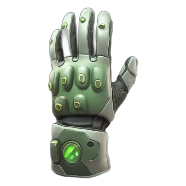 Futuristic Doom Gloves sticker