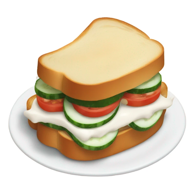 make me an indian sandwich with white cream sticker