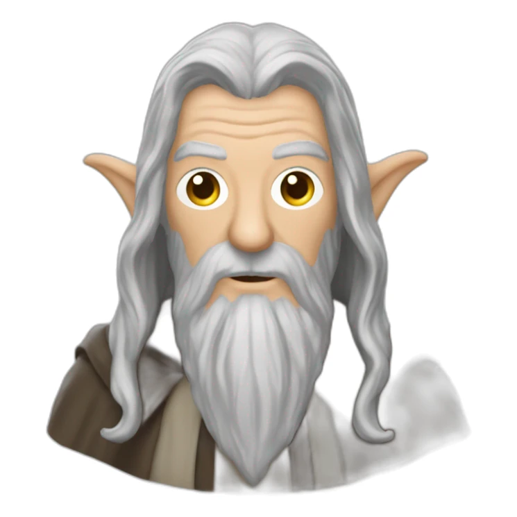 Gandalf seigneur des anneaux sticker