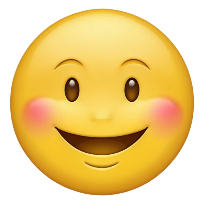Round face emoji sticker  😁- radiant smiley face with smiling eyes sticker