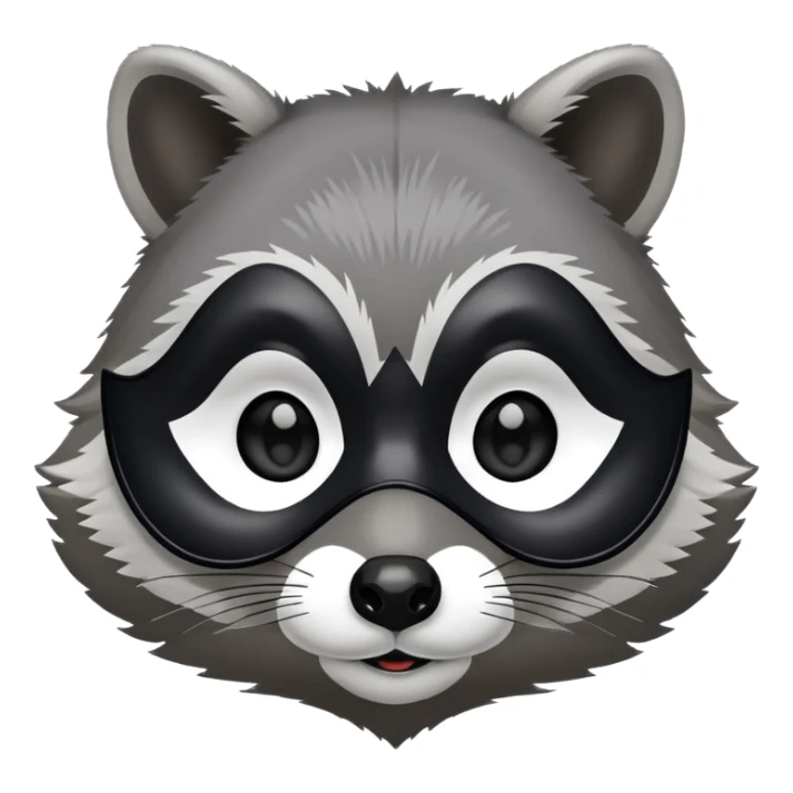 Sassy raccoon  sticker
