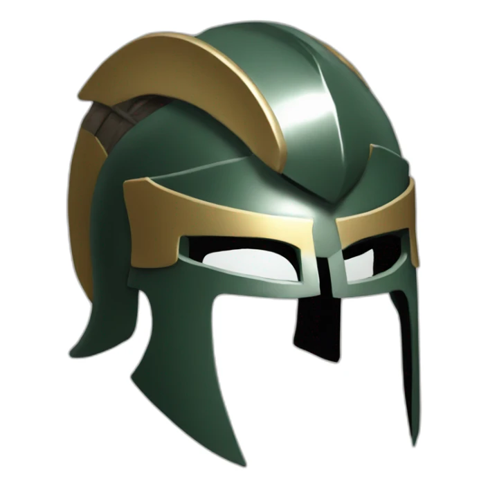 Spartan mask sticker