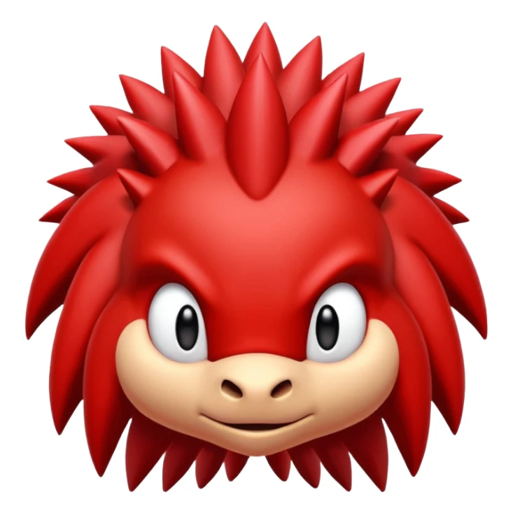 Sonic the hedgehogs friend knuckles sticker