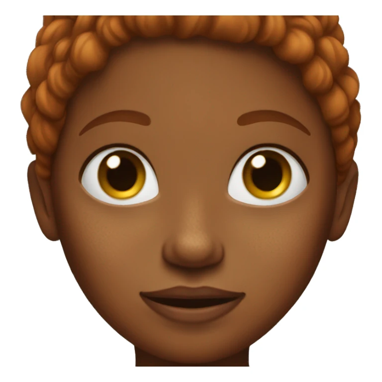 dark ginger girl with freckles sticker