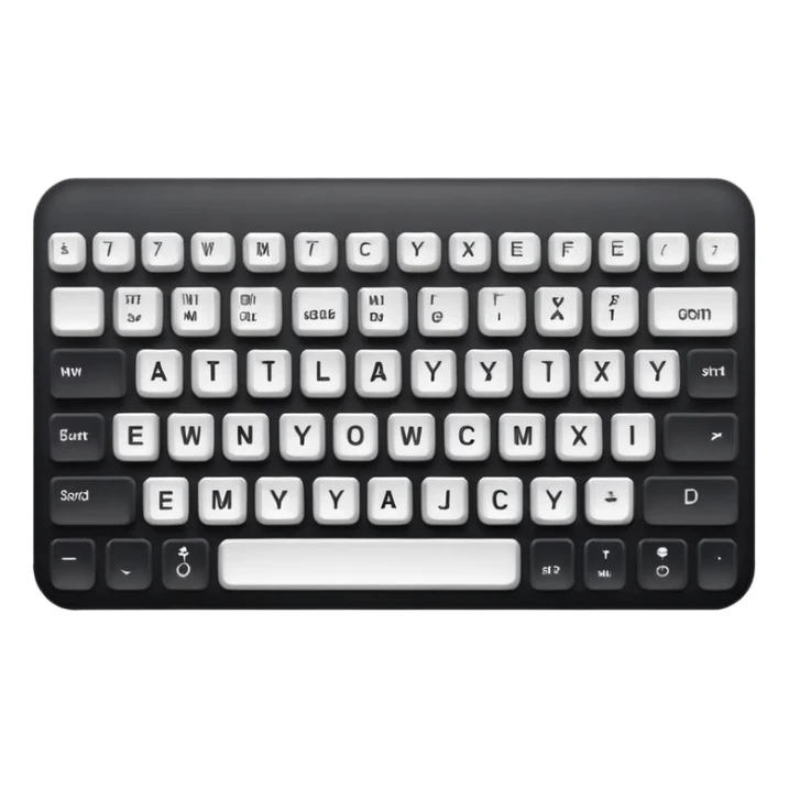 emoji that represent the process of transcribing audio to text sticker