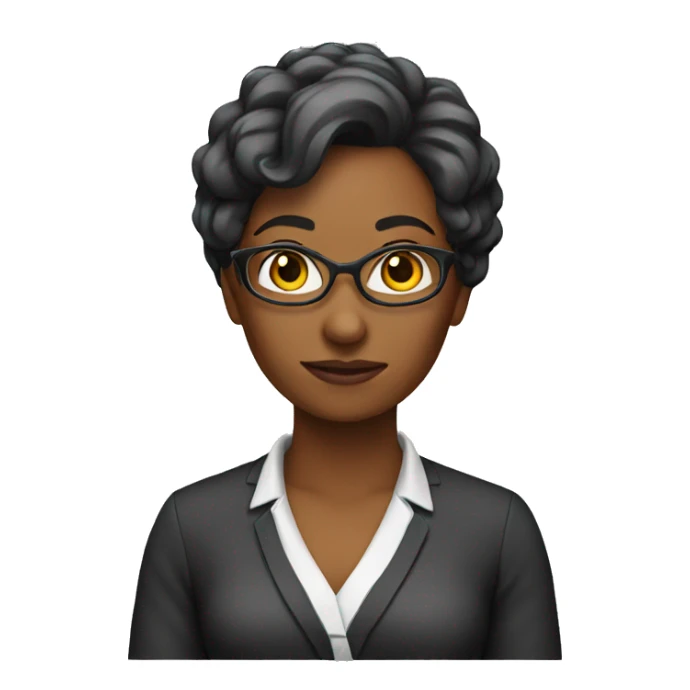 Female teacher who is over it  sticker