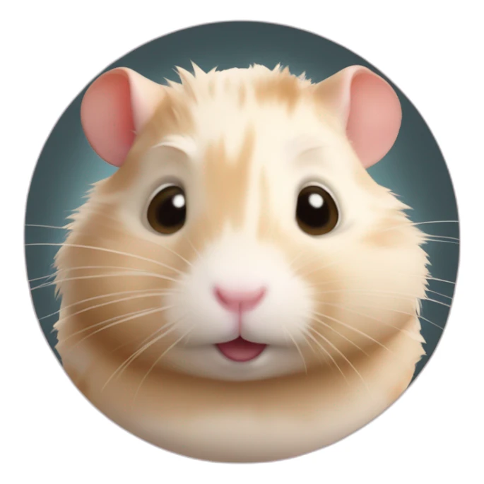 Hamster qui fait un clin d’œil sticker