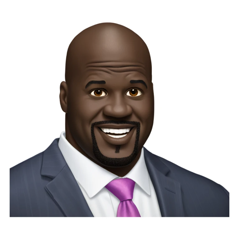 shaquille O’neal as a gummy sticker