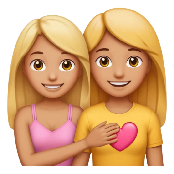 Emoji guy with hands on girl vagina sticker