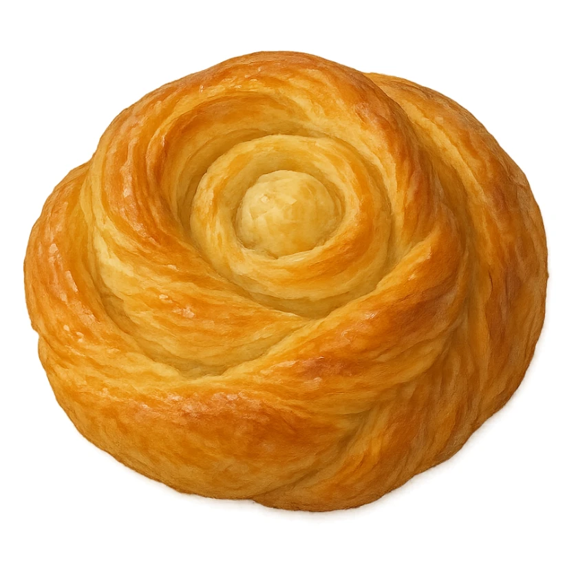 realistic pastry, natural colors, soft, fairy-like atmosphere, no background, square size sticker