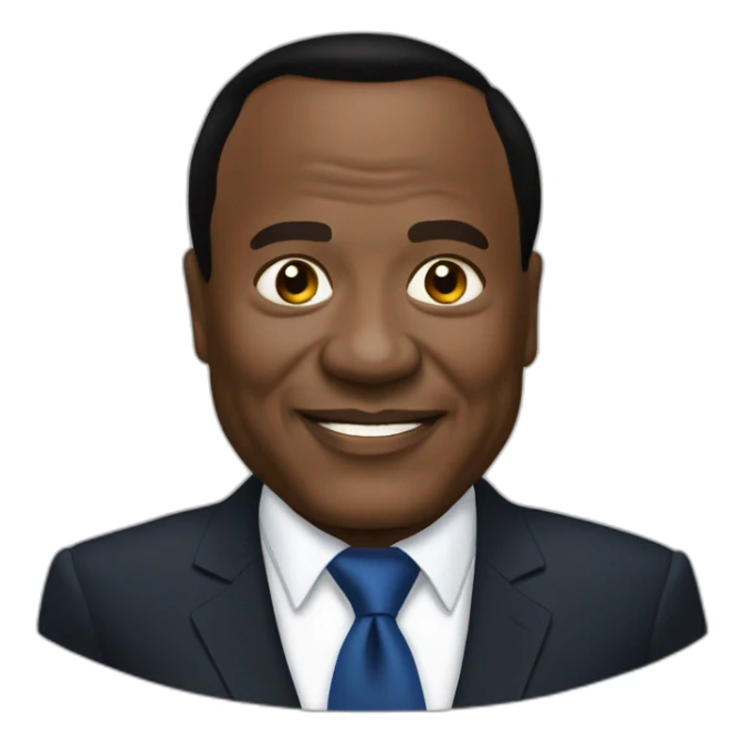 Denis sassou nguesso fâché  sticker