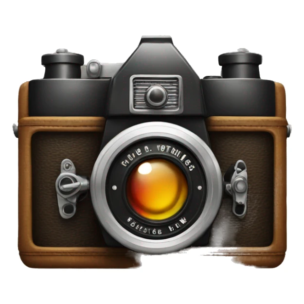 logo for a company that sells vintage cameras sticker