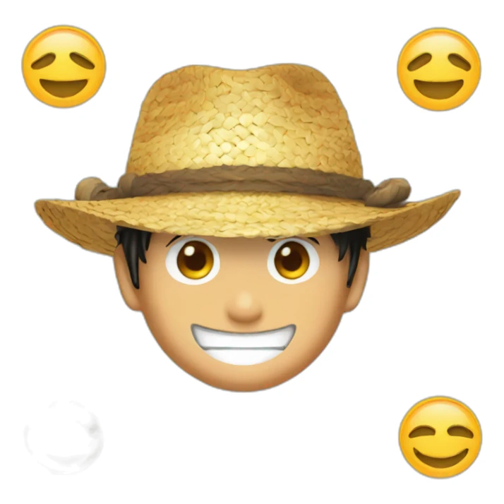 emojis-chapeau-de-paille-luffy sticker