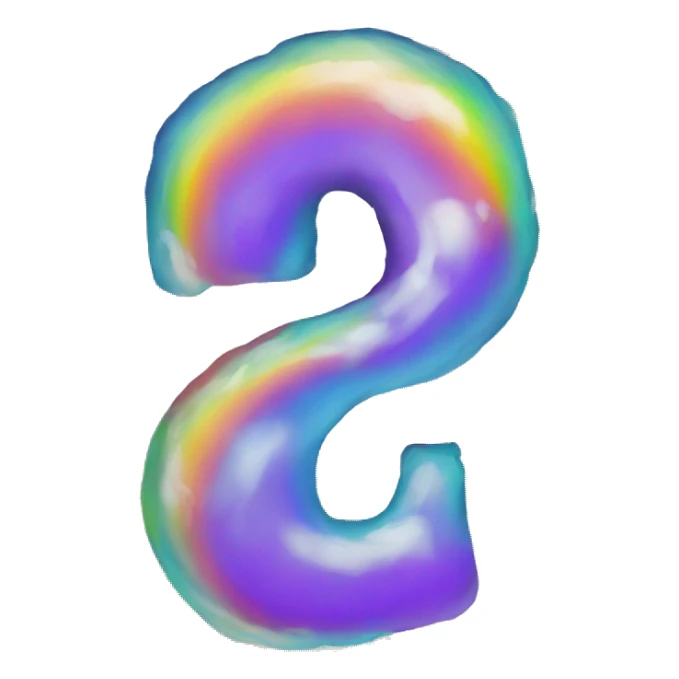 the letters WAD in front of a rainbow sticker