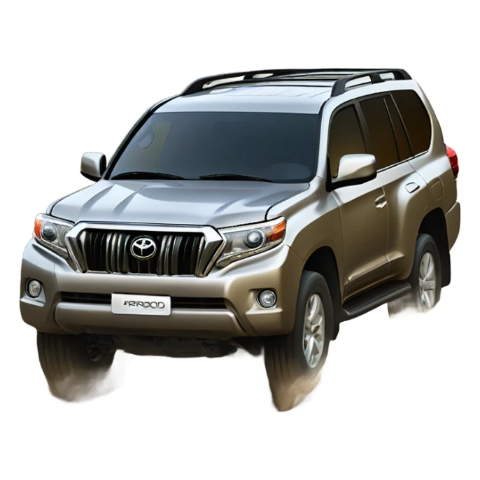Toyota land cruiser prado 250 having fun sticker