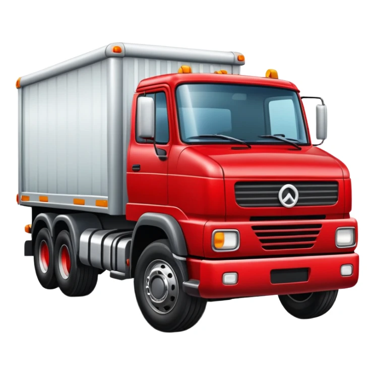 create a truck going from the left to the right sticker