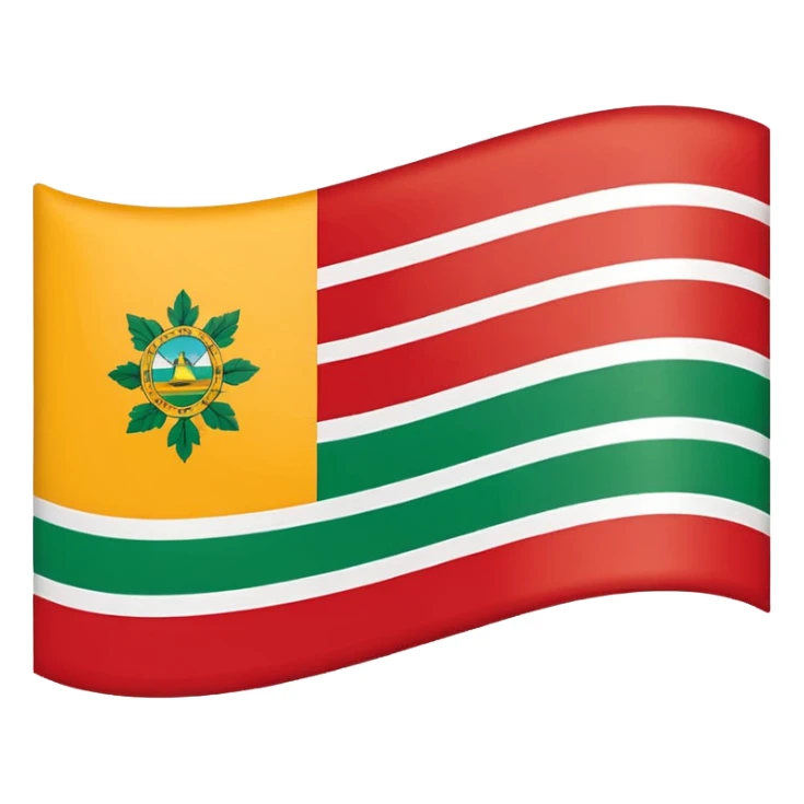 Bandera de Cartagena de Indias 🔴🟡🟢⚪️🟢🟡🔴 sticker